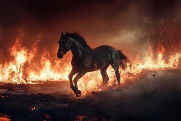 picture of a wild horse