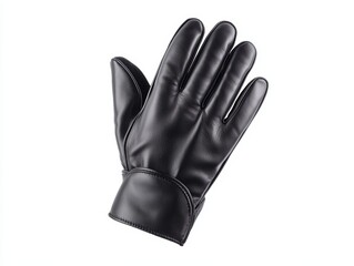 A pair of leather driving gloves, isolated on a white background