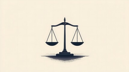 The scales of justice embody fairness, balancing law and equality in every decision.