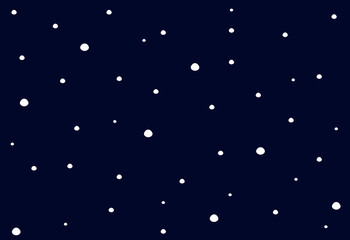 snowfall at night sky illustration