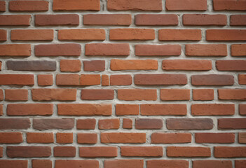 Obraz premium Detailed brick texture with red and brown tones for backgrounds and designs