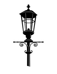 Streetlamp vector illustration