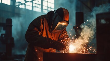 Welder at Work