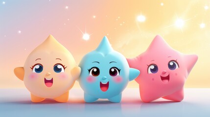 Obraz premium A glossy red heart shape set against a soft pink background evokes feelings of love and affection in a minimalist setup.