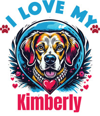 Porkchop Is My Cute Cat, Cat name t-shirt Design