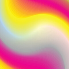 Pink and yellow background in neon light texture background