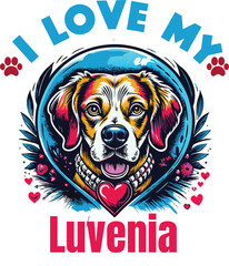 Sioux Is My Cute Cat, Cat name t-shirt Design