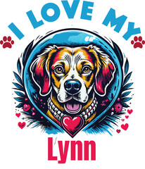 Smokey Is My Cute Cat, Cat name t-shirt Design