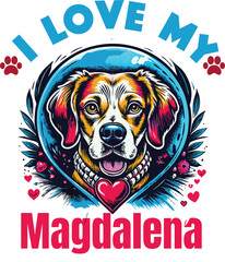 Sport Is My Cute Cat, Cat name t-shirt Design