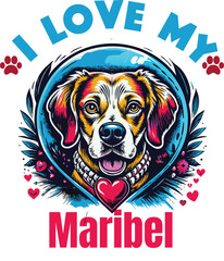 Tater Tot Is My Cute Cat, Cat name t-shirt Design