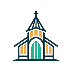 church logo vector illustration