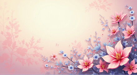 abstract floral background