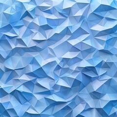 Fototapeta premium White geometric abstract textured surface with polygonal shapes for modern design background