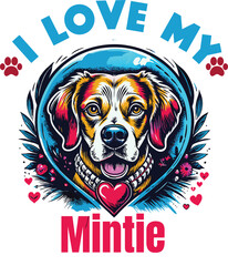 Virgil Is My Cute Cat, Cat name t-shirt Design