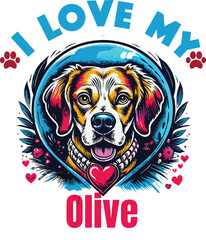 Yeller Is My Cute Cat, Cat name t-shirt Design