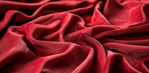 Obraz premium The banner header cover poster backdrop design is made with a red grainy gradient background and dark noise texture