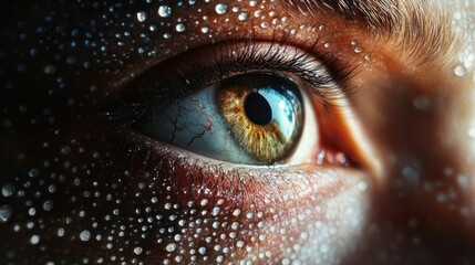 A visually impaired individual creates intricate art with the use of braille, showcasing their unique talent.