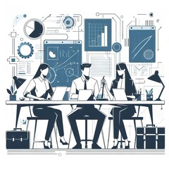 collective work of employees in the office
