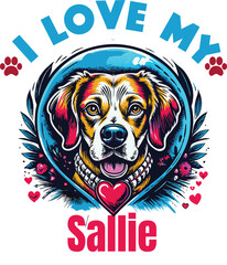 Arleen Is My Cute Cat, Cat name t-shirt Design