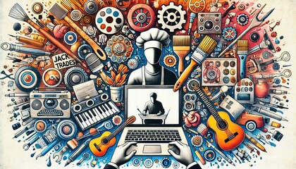 Jack of All Trades Illustration