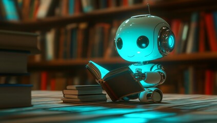 Ai-generated robotics,chat bots, and future technologies or machine learning. Library information. Ai-generated technology. Robotic chat bots,chat bots and robots using big data.