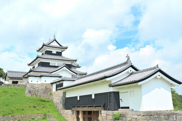 小峰城の風景　福島県白河市