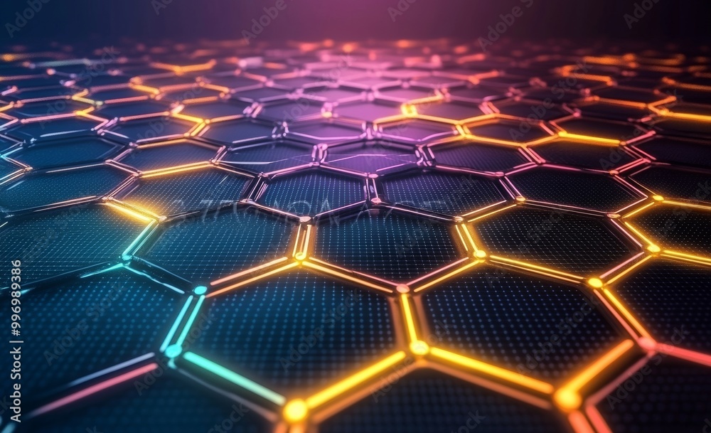 Poster the concept of big data flow in cyberspace. blockchain data fields. field connections in the network