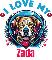 Daisie Is My Cute Cat, Cat name t-shirt Design