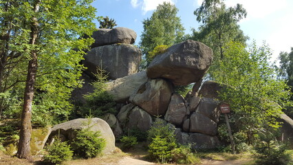 Kästeklippen im Harz, Niedersachsen