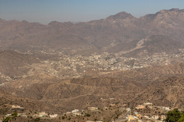 Village in Faifa mountains, Saudi Arabia