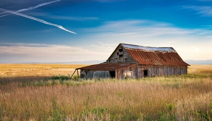 house in the field