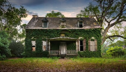 old abandoned house