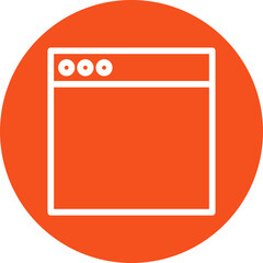 Single isolated icon with outline style icon on white background