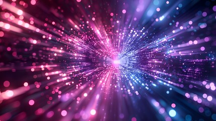 a colorful background with many lights and blurs in it