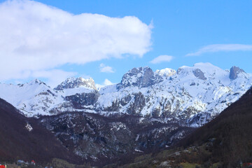 Lepushe Mountain Valley in North Albania