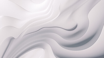 Obraz premium Light background with textured wavy interlaced layers