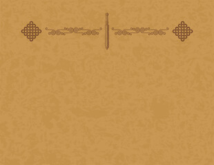 Celtic Background Template - Diamond Knots and Gladius Sword Header