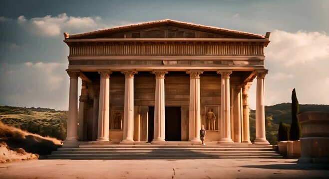 Temple of Artemis. 7 wonders of the ancient world.