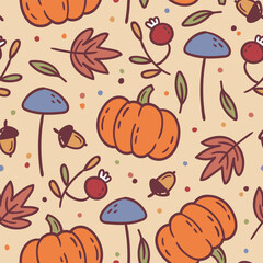 Autumn Pattern Fall Background
