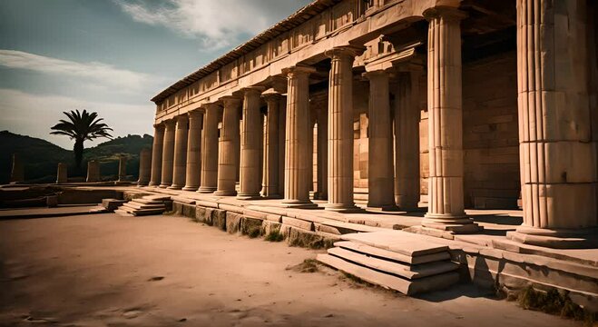 Temple of Artemis. 7 wonders of the ancient world.