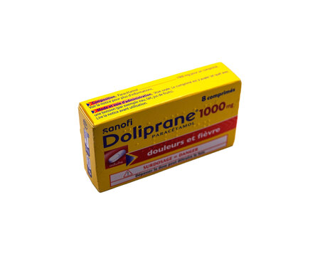 Une boite de Doliprane 1000 mg