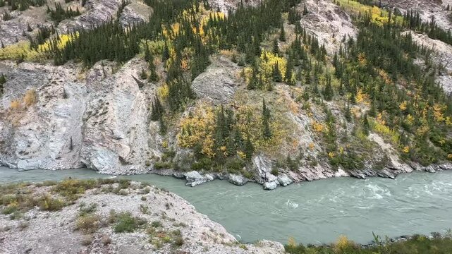 Zugfahrt durch Alaska