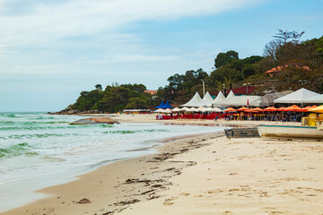 bares da  praia do forte jurere internacional florianopolis santa catarina brasil jurerê Florianópolis Praia da Ponta Grossa