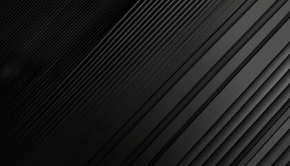 A minimalist black background with dynamic diagonal lines, perfect for modern geometric designs or abstract presentations.