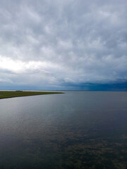 Nordsee, North Sea, Hallig Hooge, Halligen, Sunset, Sunrise, Sonnenuntergang, Sonnenaufgang, Meer, Ocean, Wasser, Wiesen, Weiden, Episch, Drohnenfotos, DJI, Dronehsots, Insel, Deutschland, Germany, 