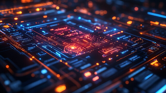 Advanced biohacking clinic offering future medicine diagnostics personalized fitness routines nutrition insights glowing screens displaying health metrics