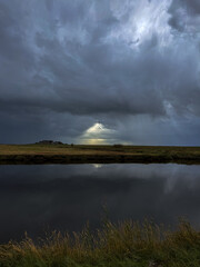 Nordsee, North Sea, Hallig Hooge, Halligen, Sunset, Sunrise, Sonnenuntergang, Sonnenaufgang, Meer, Ocean, Wasser, Wiesen, Weiden, Episch, Drohnenfotos, DJI, Dronehsots, Insel, Deutschland, Germany, 