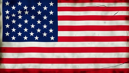 Fototapeta premium Magnificent USA flag
