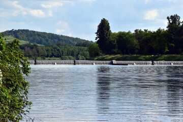 Der Rhein in Sasbach am Kaiserstuhl