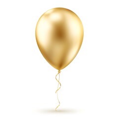 Gold balloons bunch